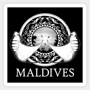 Giant Manta Ray Republic of the Maldives Sticker